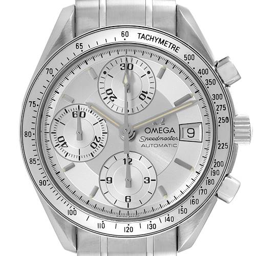 Photo of Omega Speedmaster Date Silver Dial Automatic Mens Watch 3513.30.00