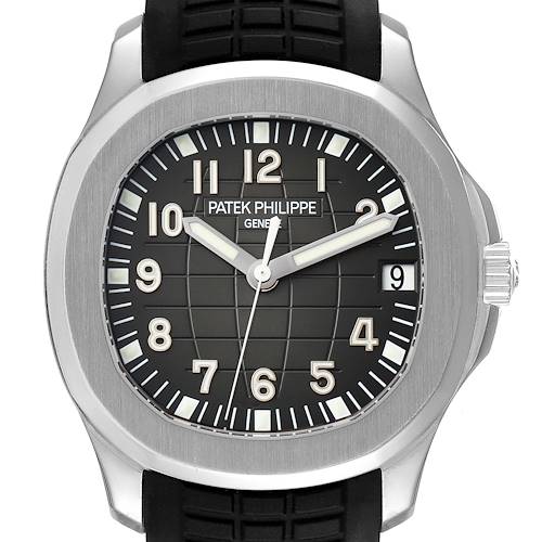 Photo of Patek Philippe Aquanaut Steel Rubber Strap Mens Watch 5165A