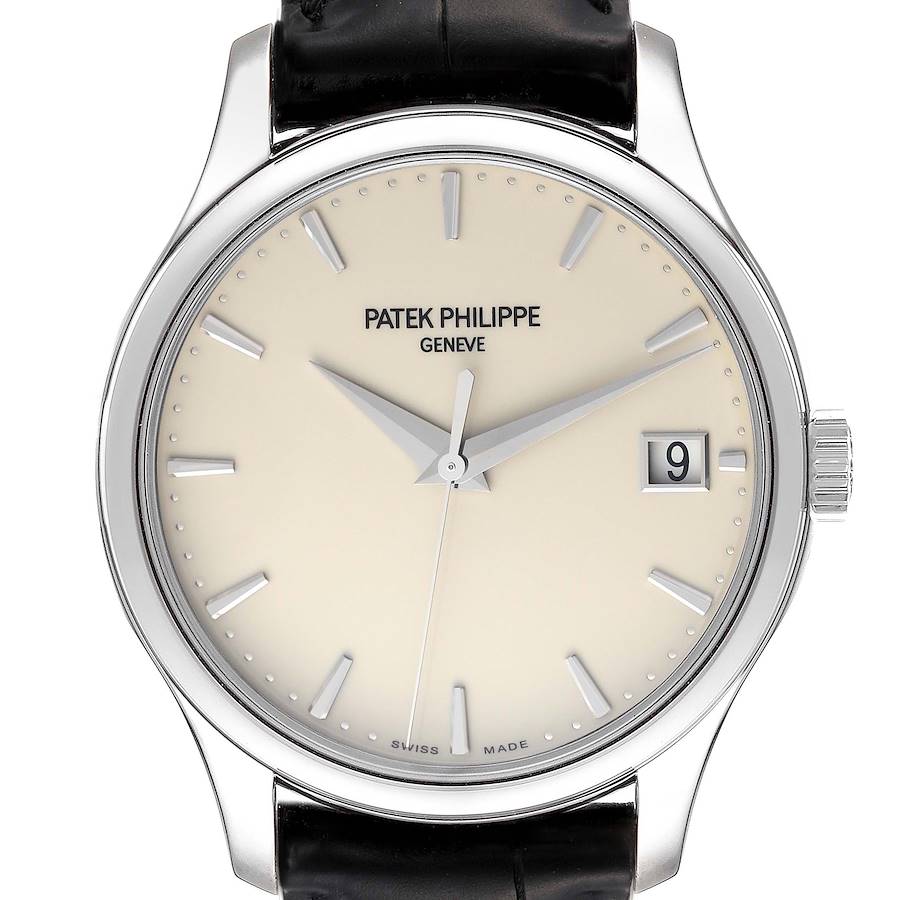 NOT FOR SALE Patek Philippe Calatrava Hunter Case White Gold Mens Watch 5227 Papers PARTIAL PAYMENT SwissWatchExpo