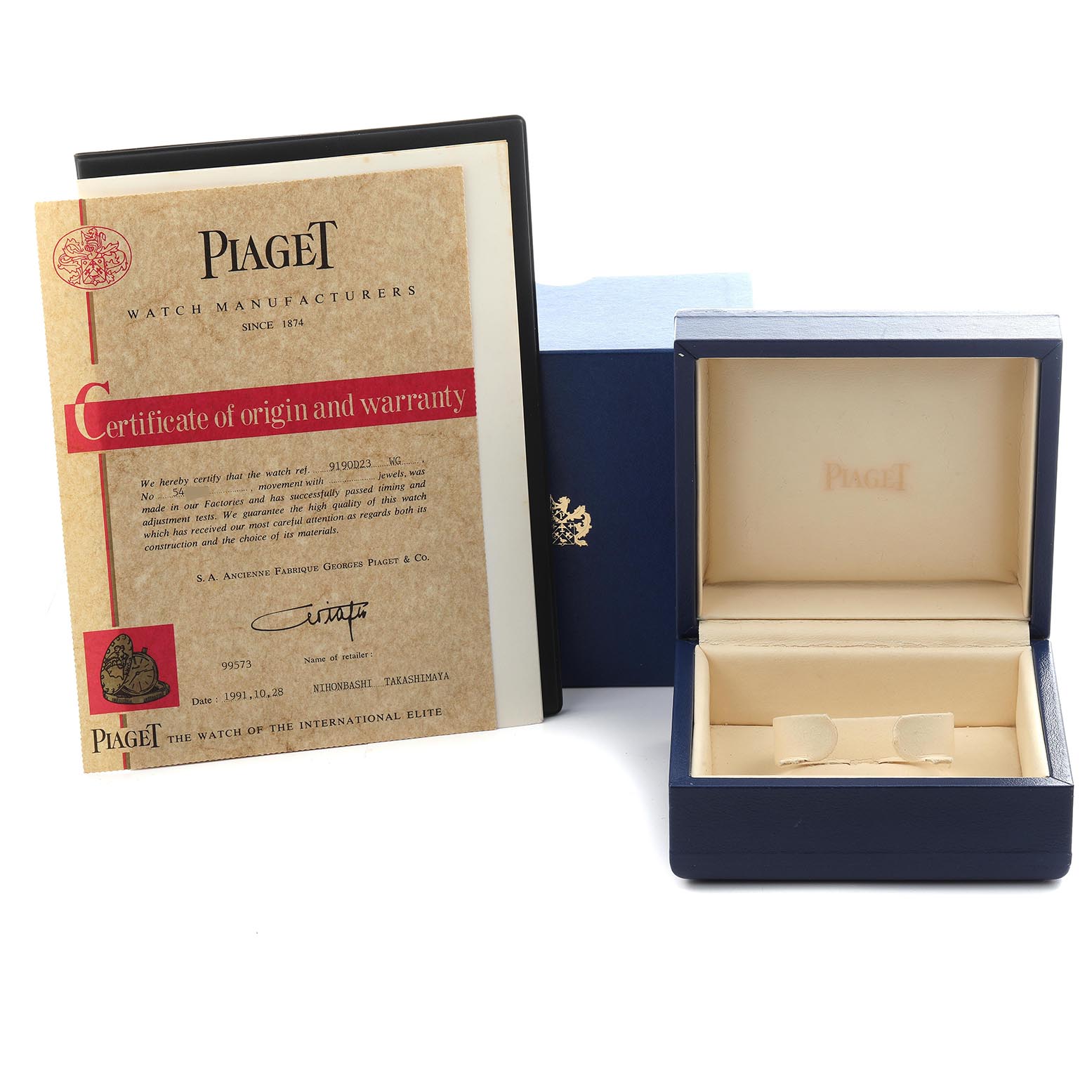 Piaget White Gold 9190D23 | Stock 70526 | SwissWatchExpo