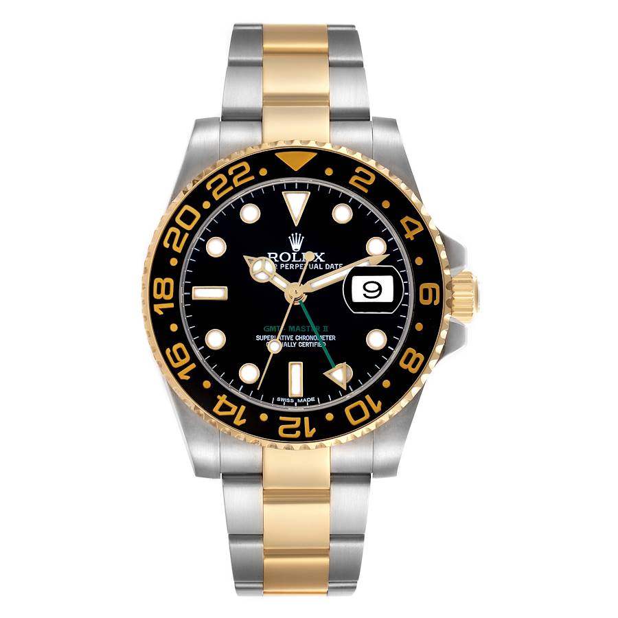 Rolex GMT-Master Steel and Gold (two tone) 116713LN | Stock