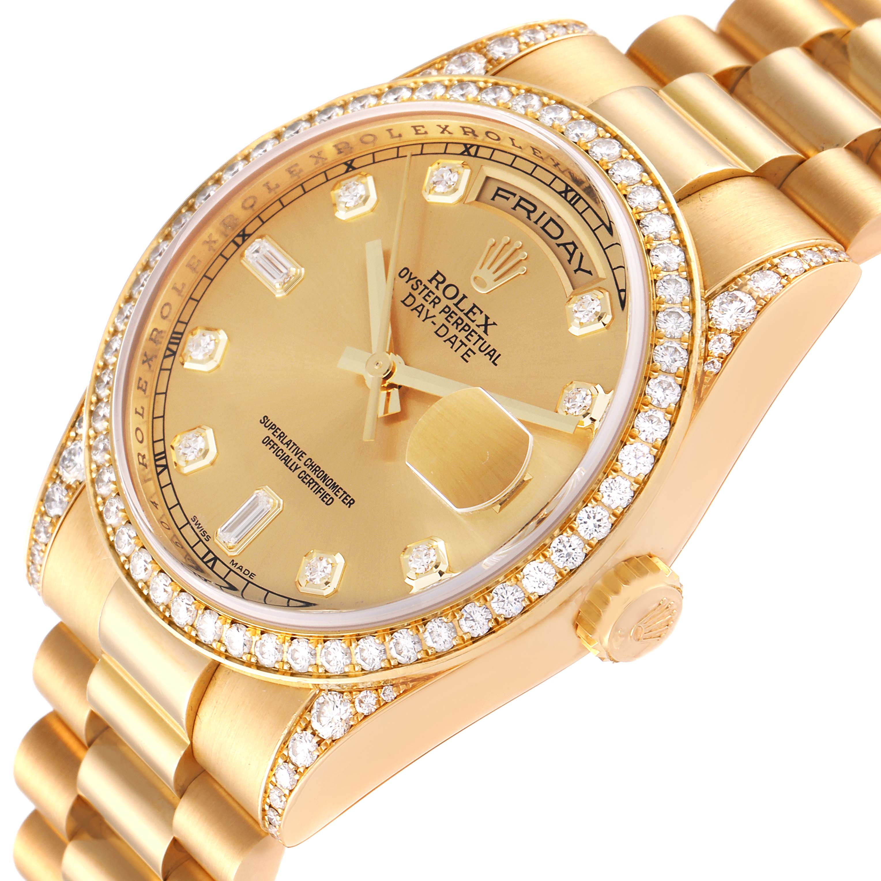 Rolex President Yellow Gold 118388 | Stock 43147 | SwissWatchExpo