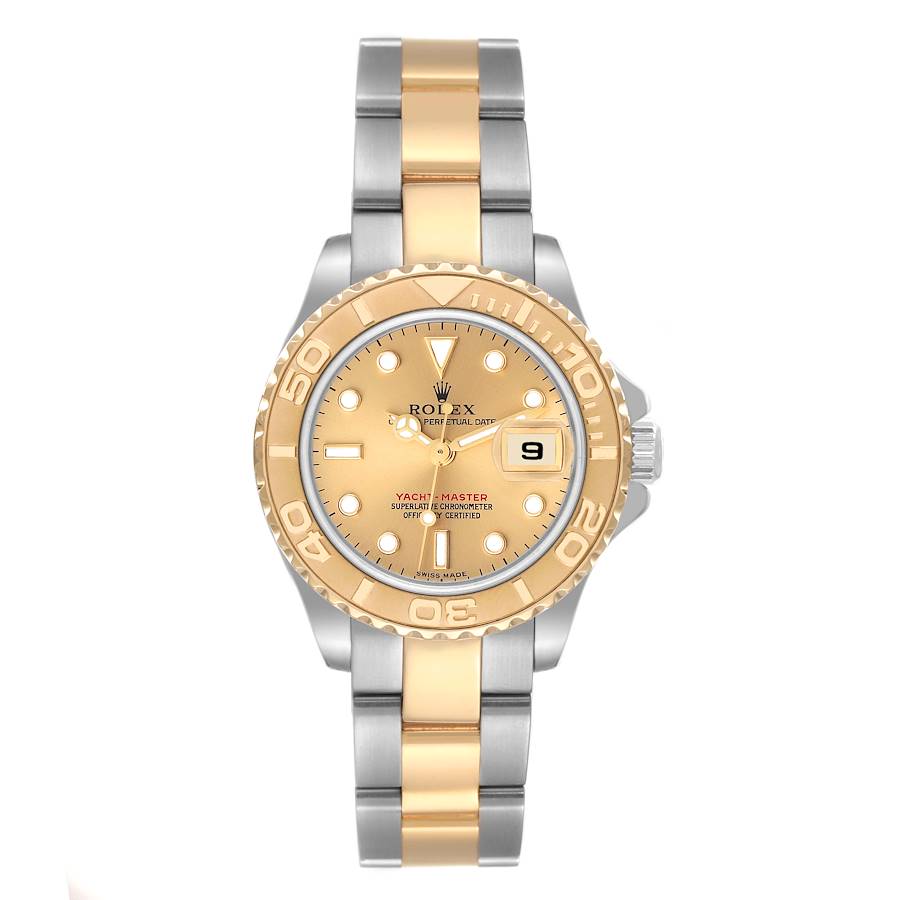 Lady’s Two tone 18k gold Yacht Master Rolex Lady Rolex Yacht-Master Two-Tone 29mm – Analog:Shift main image 4