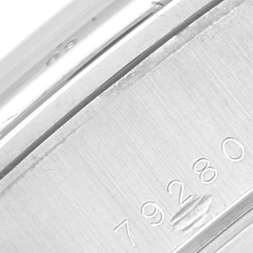 This image shows a close-up of the case side with the model number engraved on a Tudor Prince watch.