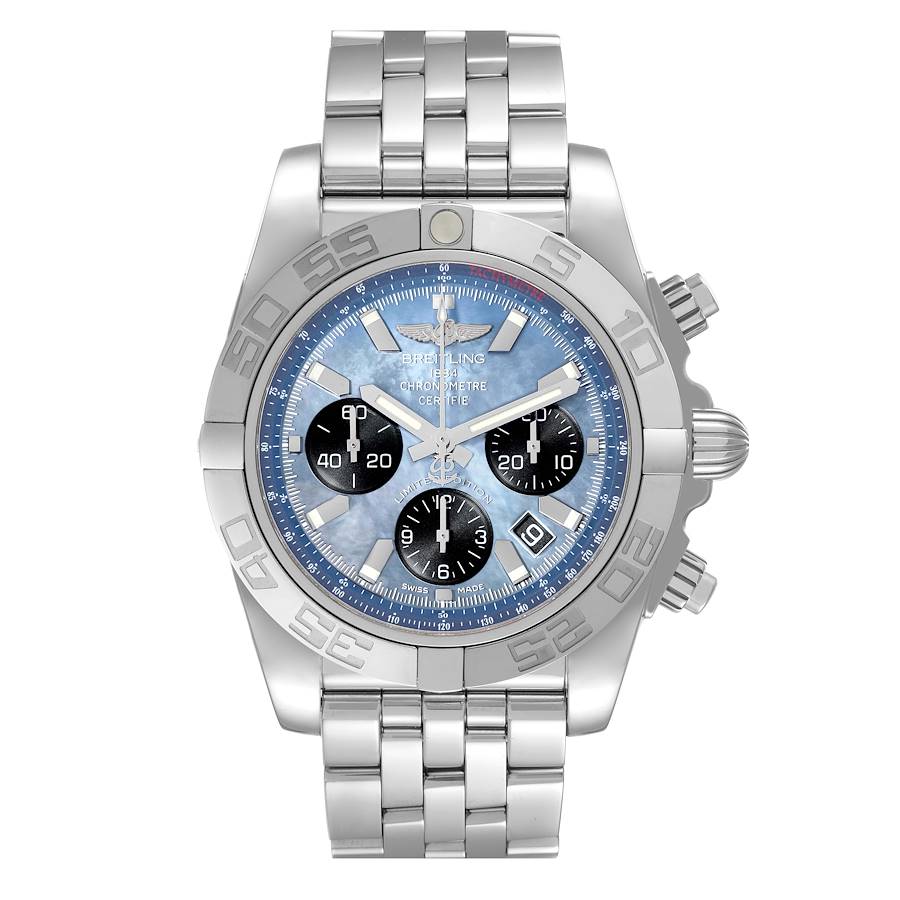 Breitling chronomat mother of on sale pearl