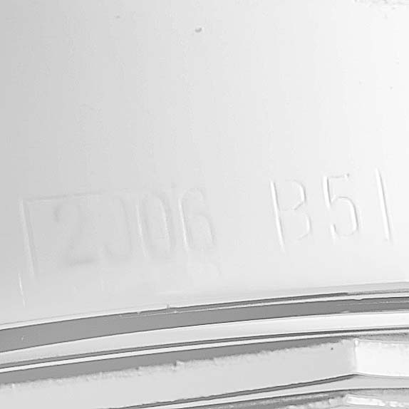 The image shows an angled view of the case back numbers on the Breitling Colt A32350 Men
s Stainless Steel Silver Dial A32350 Men
s Stainless Steel Silver Dial model watch.