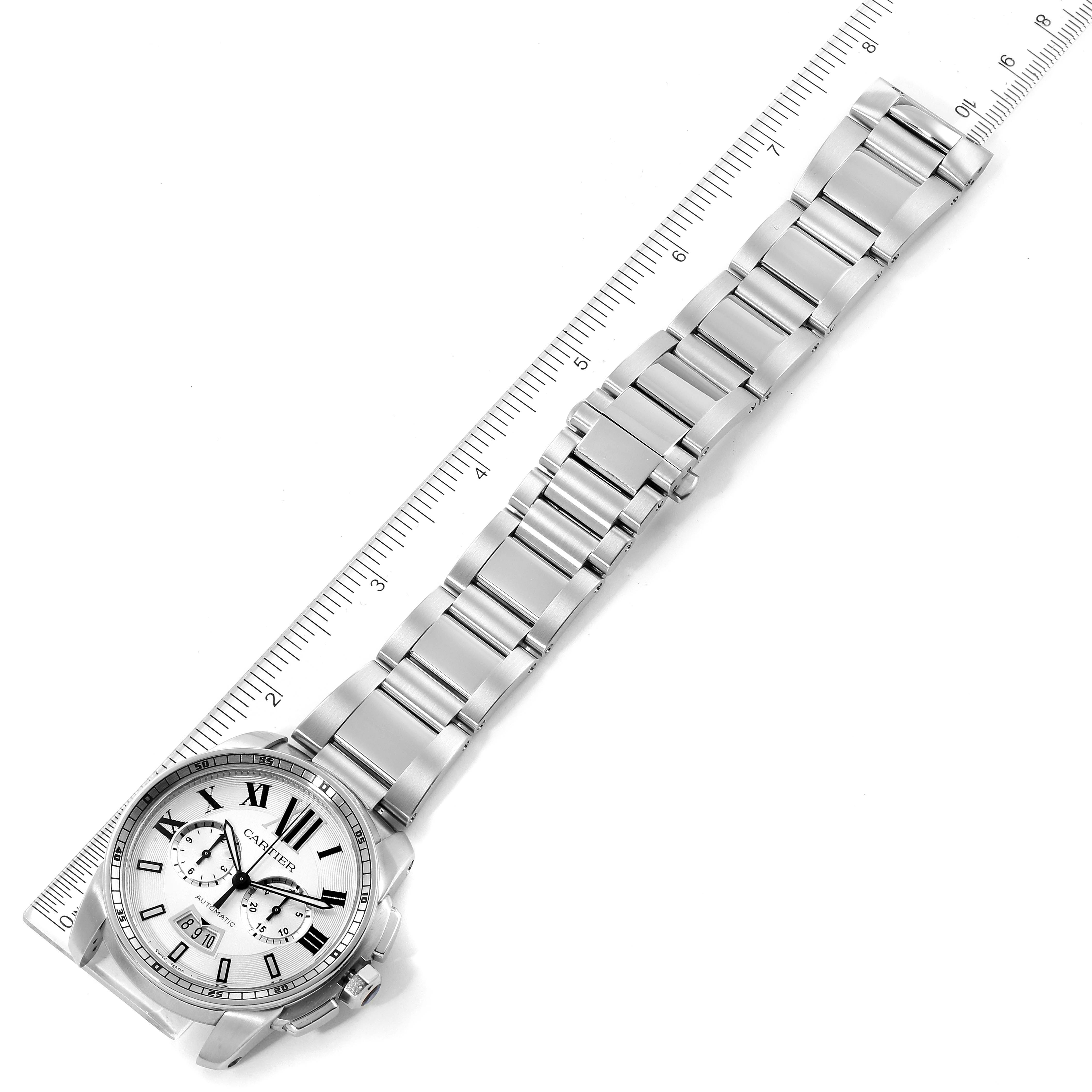 Cartier Calibre de Cartier Stainless Steel W7100045 | Stock