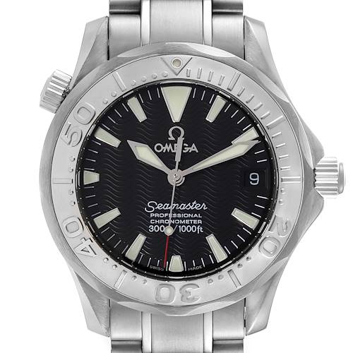 Photo of Omega Seamaster Diver 300M Midsize Steel White Gold Mens Watch 2236.50.00