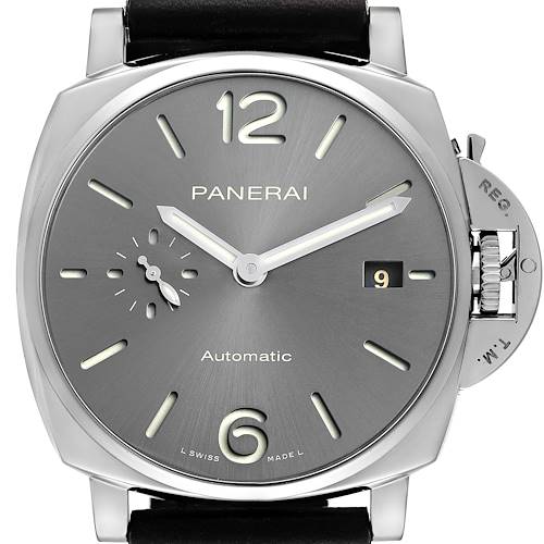 Photo of Panerai Luminor Due Lucern and Zurich LE 42mm Mens Watch PAM01083 Box Card