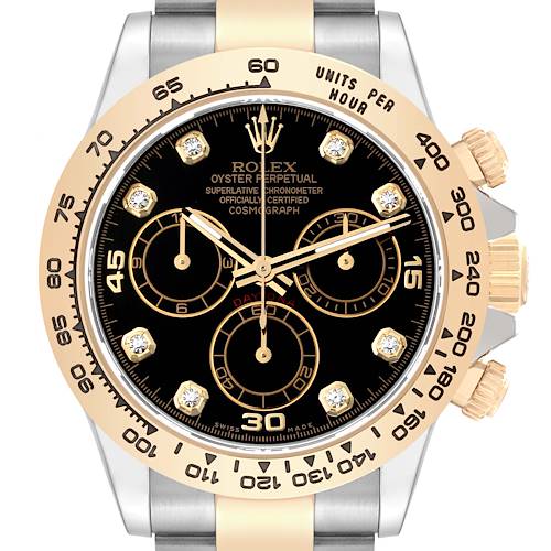 Photo of NOT FOR SALE Rolex Cosmograph Daytona Steel Yellow Gold Diamond Mens Watch 116503 Box Card PARTIAL PAYMENT