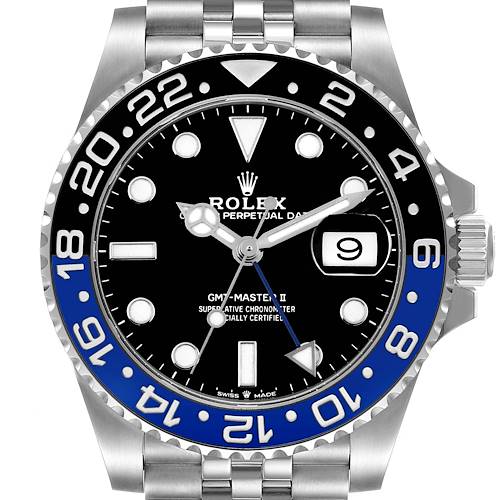 Photo of NOT FOR SALE Rolex GMT Master II Batgirl Black Blue Bezel Steel Mens Watch 126710 Box Card Partial Payment