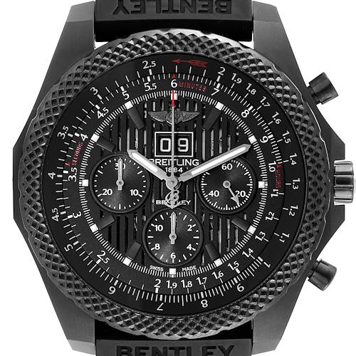 Photo of Breitling Bentley Midnight Carbon Limited Edition Mens Watch M44364 Box Card