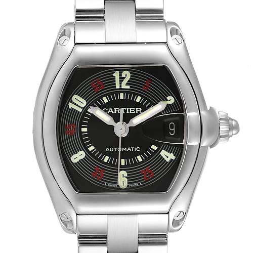W62001V3 Cartier Roadster Mens Steel | Essential Watches-sonthuy.vn