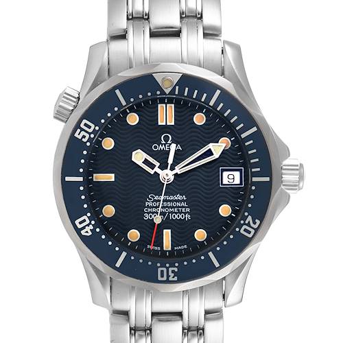 Photo of Omega Seamaster Midsize 36mm Blue Dial Steel Mens Watch 2551.80.00