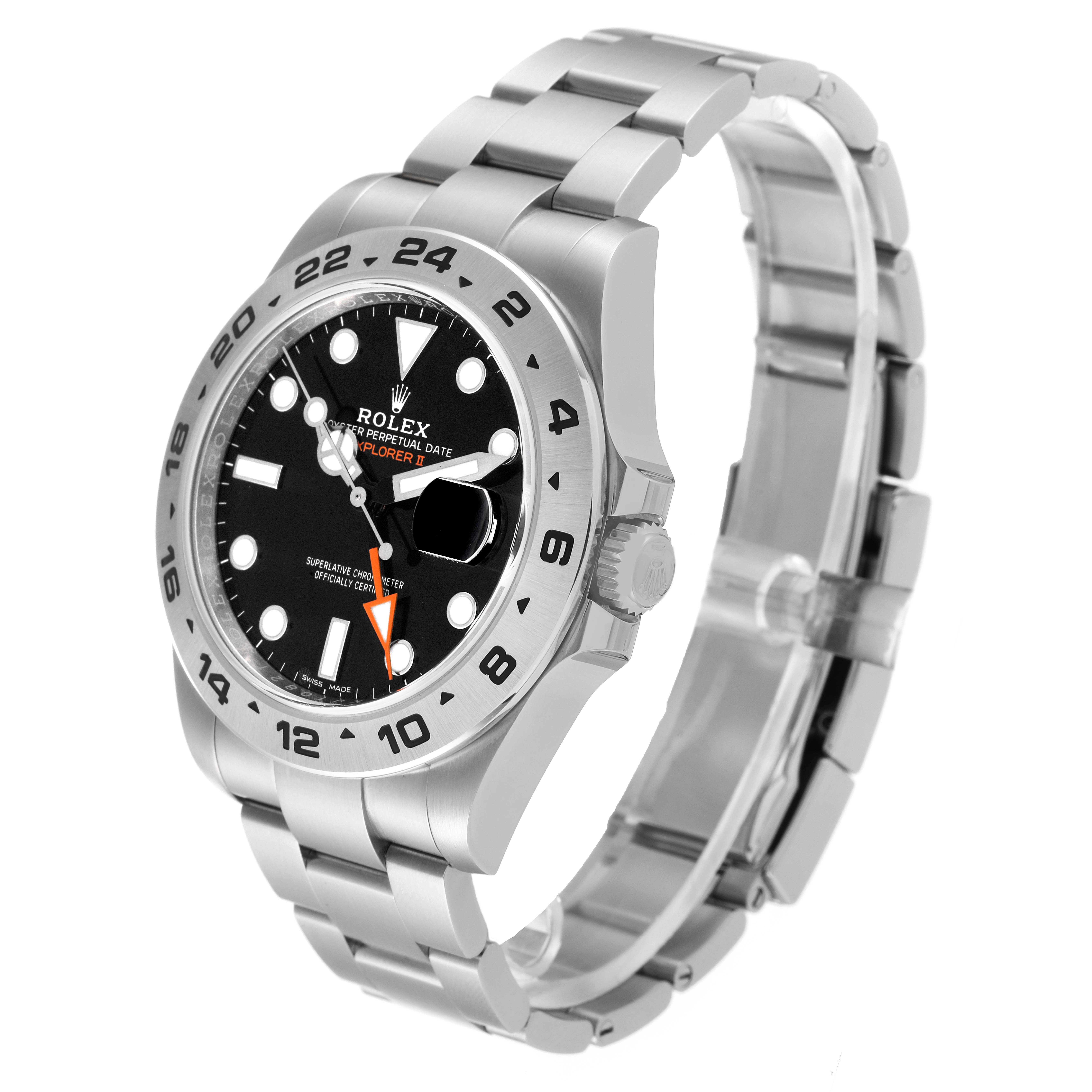 The image shows a Rolex Explorer 216570 Men
s Stainless Steel Black Dial 216570 Men
s Stainless Steel Black Dial watch at a 3/4 angle, displaying the bezel, dial, crown, and bracelet.