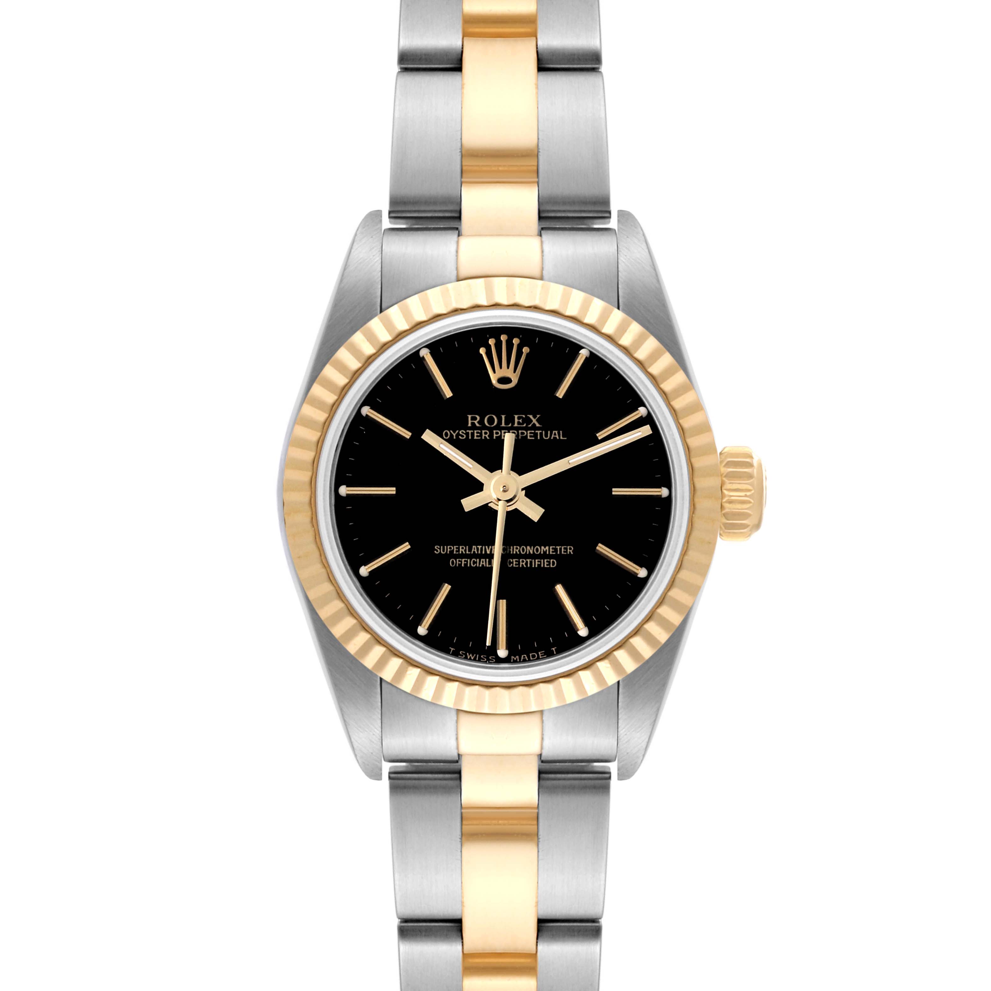 ROLEX OYSTER PERPETUAL LADY 67193 3コマ ROLEX OYSTER PERPETUAL LADY 67193 3コマ - メルカリ