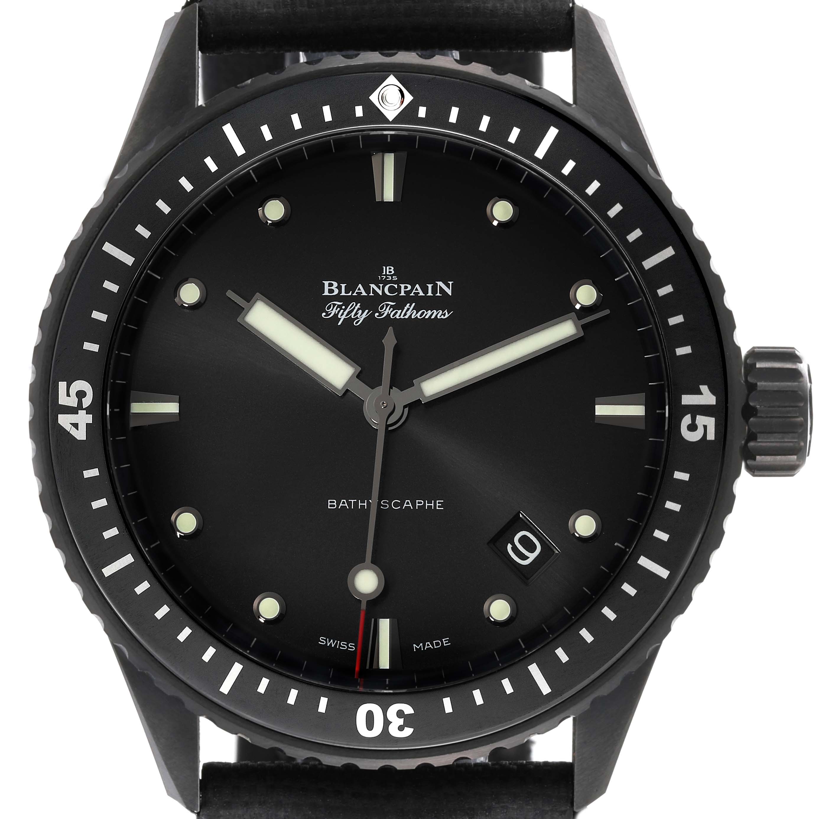 Blancpain Fifty Fathoms strap for sale Custom made
