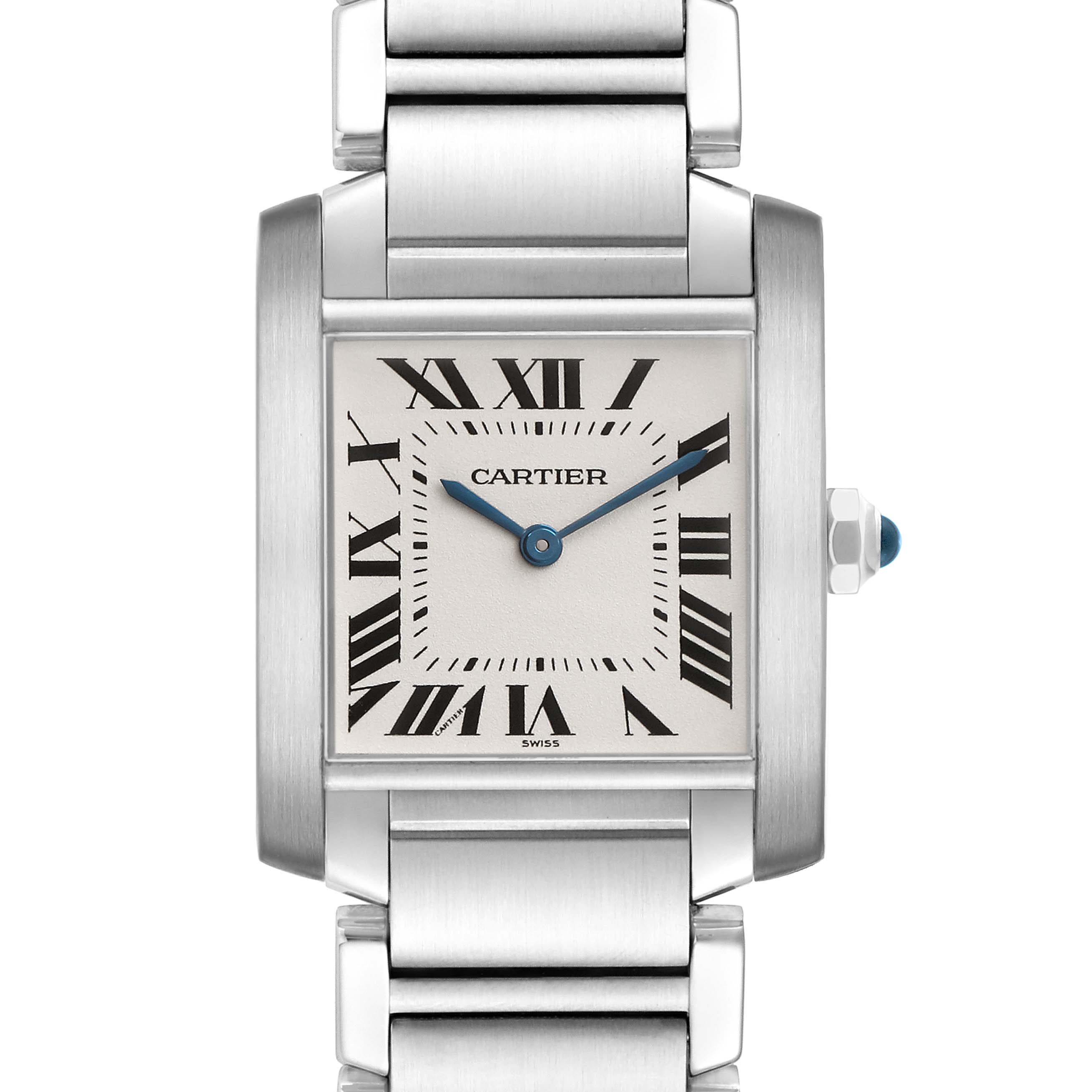 Buy Cartier Tank Francaise Stainless Steel W51003Q3 | SwissWatchExpo