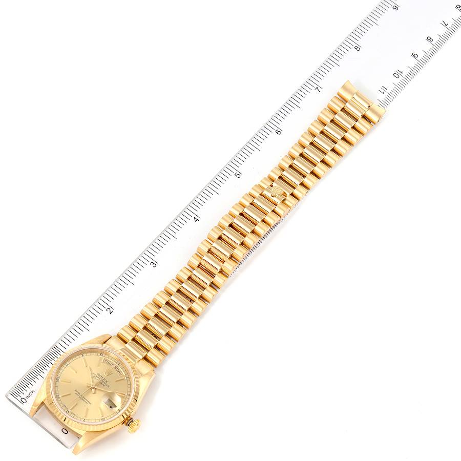 NOT FOR SALE Rolex President Day Date Yellow Gold Champagne Dial