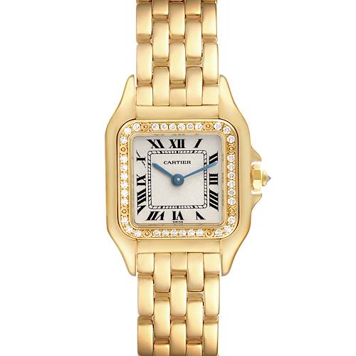 Photo of Cartier Panthere Yellow Gold Diamond Ladies Watch WF3070B9