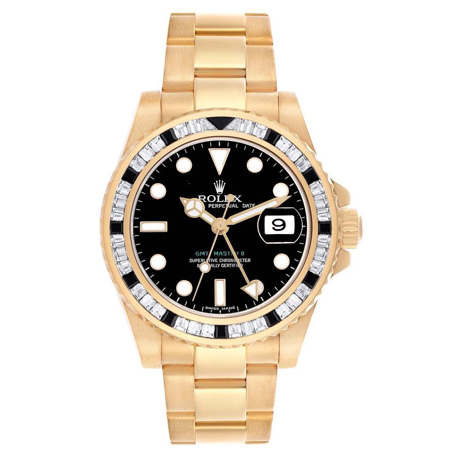 Rolex GMT-Master Yellow Gold 116748 | Stock 70129 | SwissWatchExpo