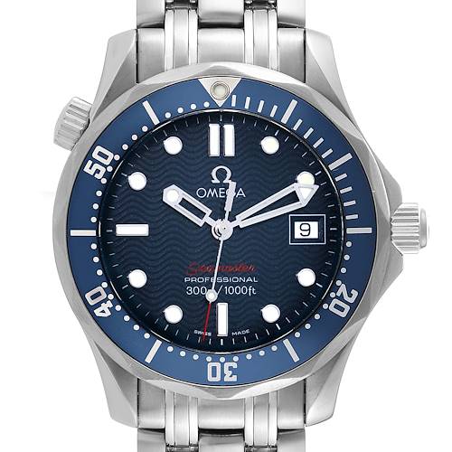 Photo of Omega Seamaster 300M Midsize Blue Dial Steel Mens Watch 2223.80.00