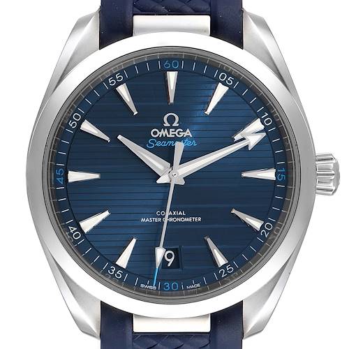 Photo of Omega Seamaster Aqua Terra Blue Dial Watch 220.12.41.21.03.001 Box Card