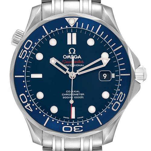 Photo of Omega Seamaster Diver 300M Steel Mens Watch 212.30.41.20.03.001 Cards