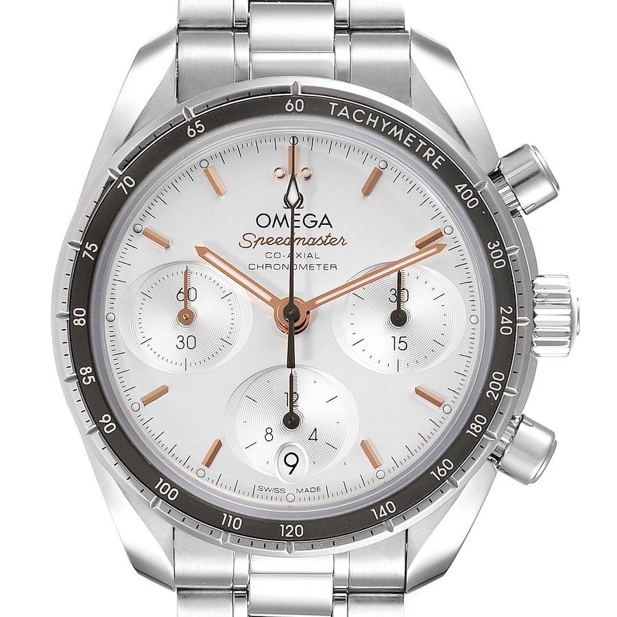 Omega Speedmaster Co-Axial Chronograph Watch 324.30.38.50.02.001 Box Card SwissWatchExpo