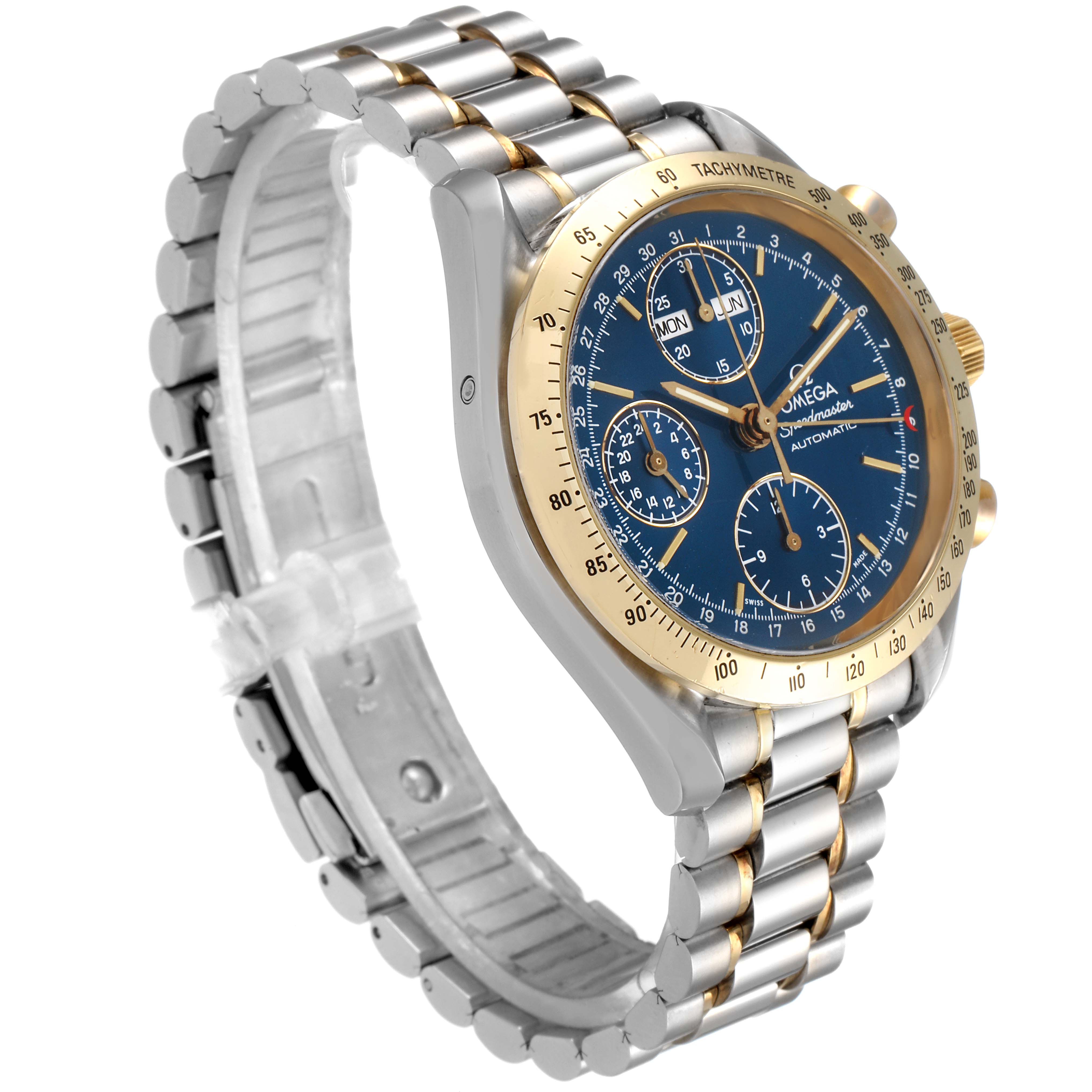 omega speedmaster yellow gold