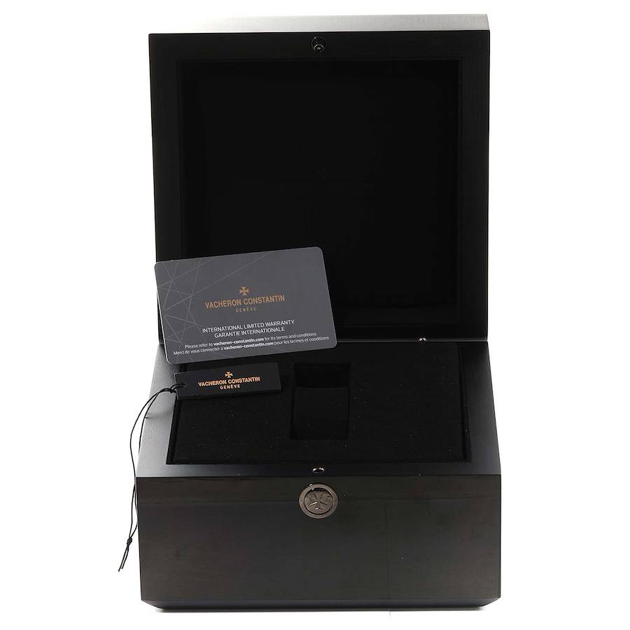 VACHERON CONSTANTIN 時計ボックス 黒　USED Vacheron Constantin Fiftysix Stainless Steel 4600E/000A-B487