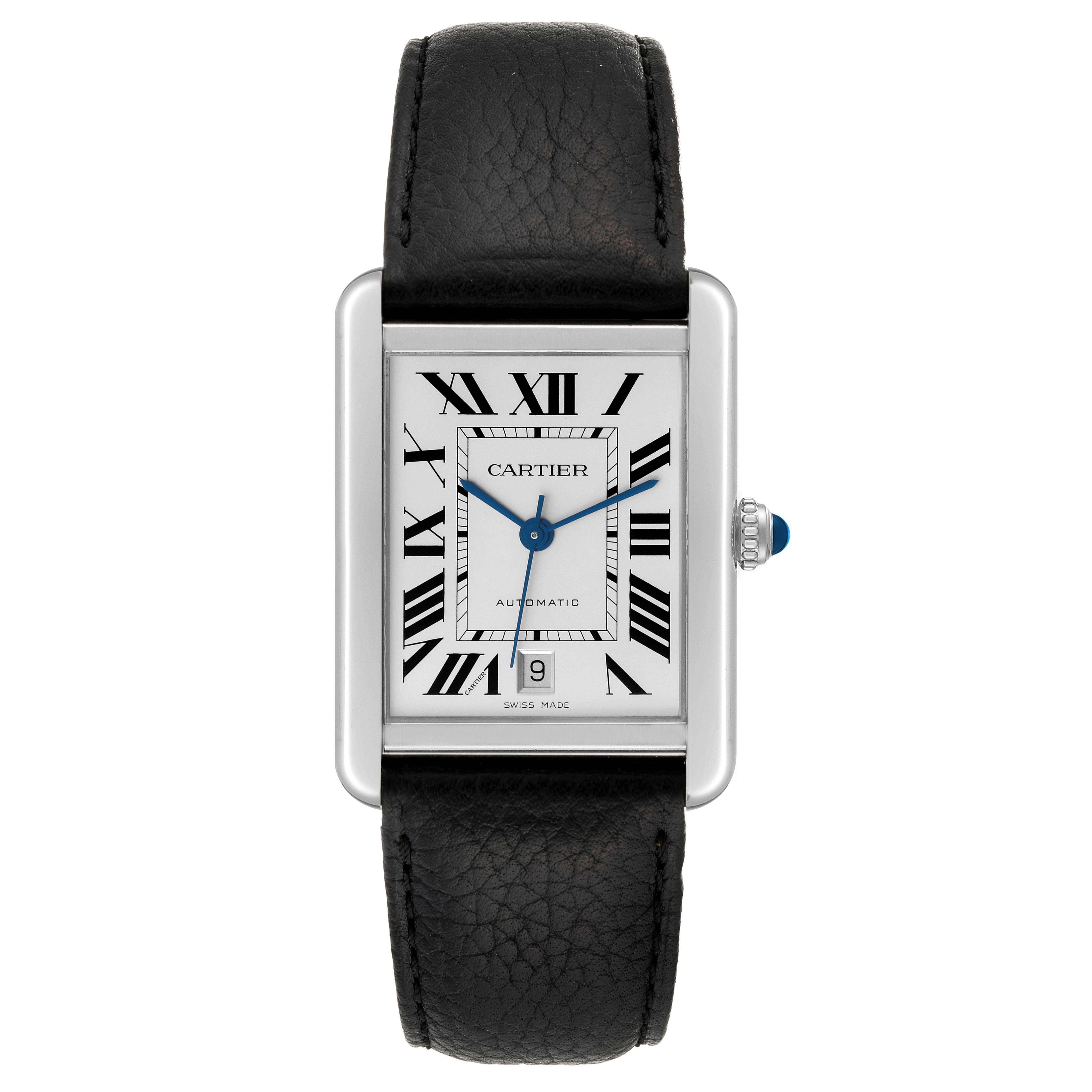Cartier Tank Solo （タンクソロ）ステンレススチール 楽天市場】カルティエ タンクソロXL 自動巻 箱 保証書 シルバー