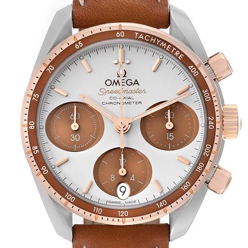 Photo of NOT FOR SALE Omega Speedmaster Chronograph Steel Rose Gold Mens Watch 324.23.38.50.02.002 Box Card PARTIAL PAYMENT