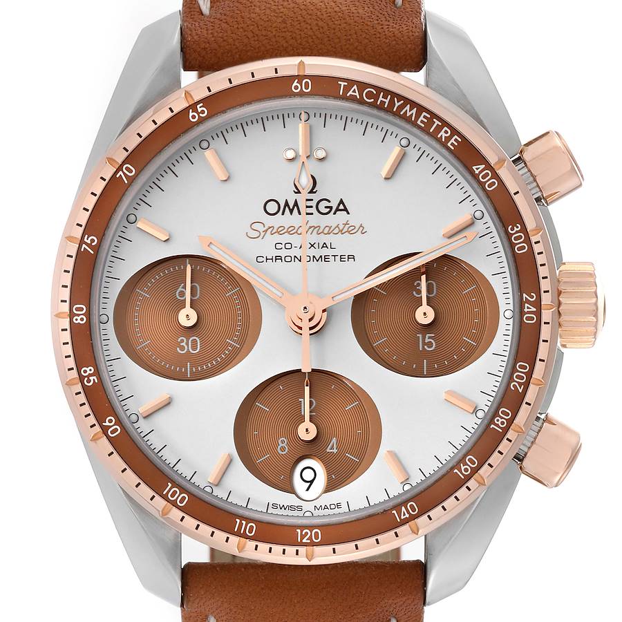 NOT FOR SALE Omega Speedmaster Chronograph Steel Rose Gold Mens Watch 324.23.38.50.02.002 Box Card PARTIAL PAYMENT SwissWatchExpo