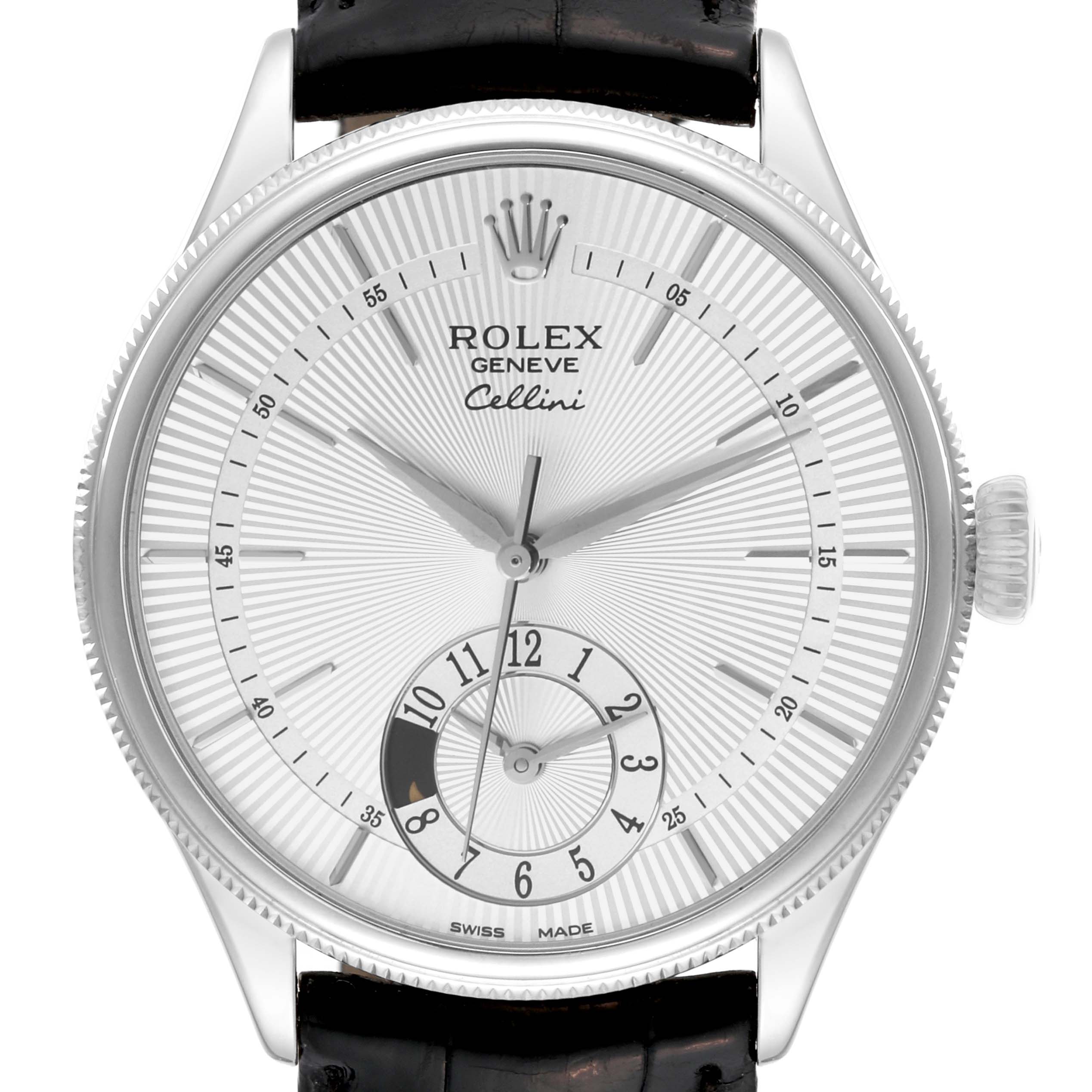 Rolex Cellini White Gold 50529 | Stock 61841 | SwissWatchExpo