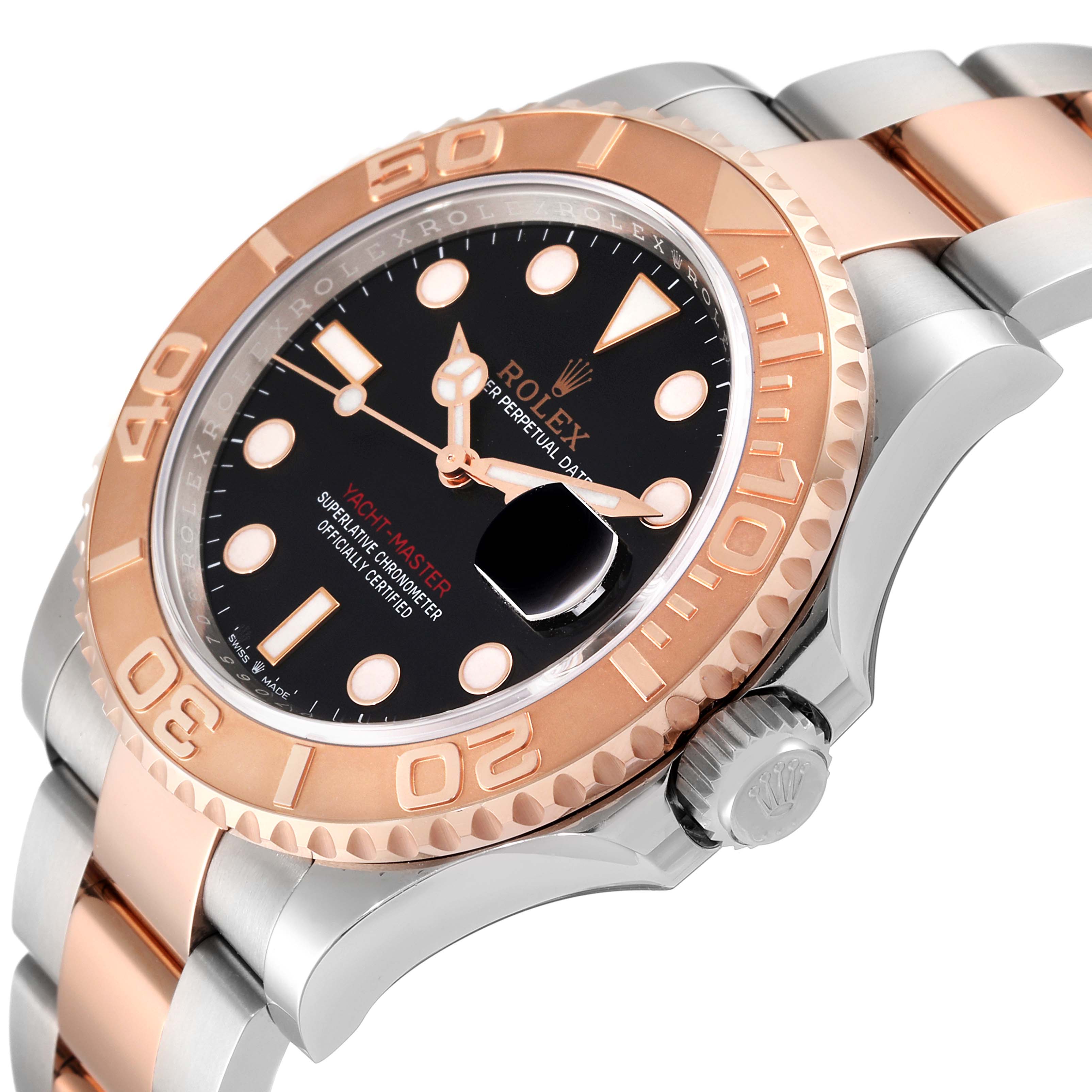 Rolex Yachtmaster Rose Gold Steel Mens Watch 126621 Unworn | SwissWatchExpo