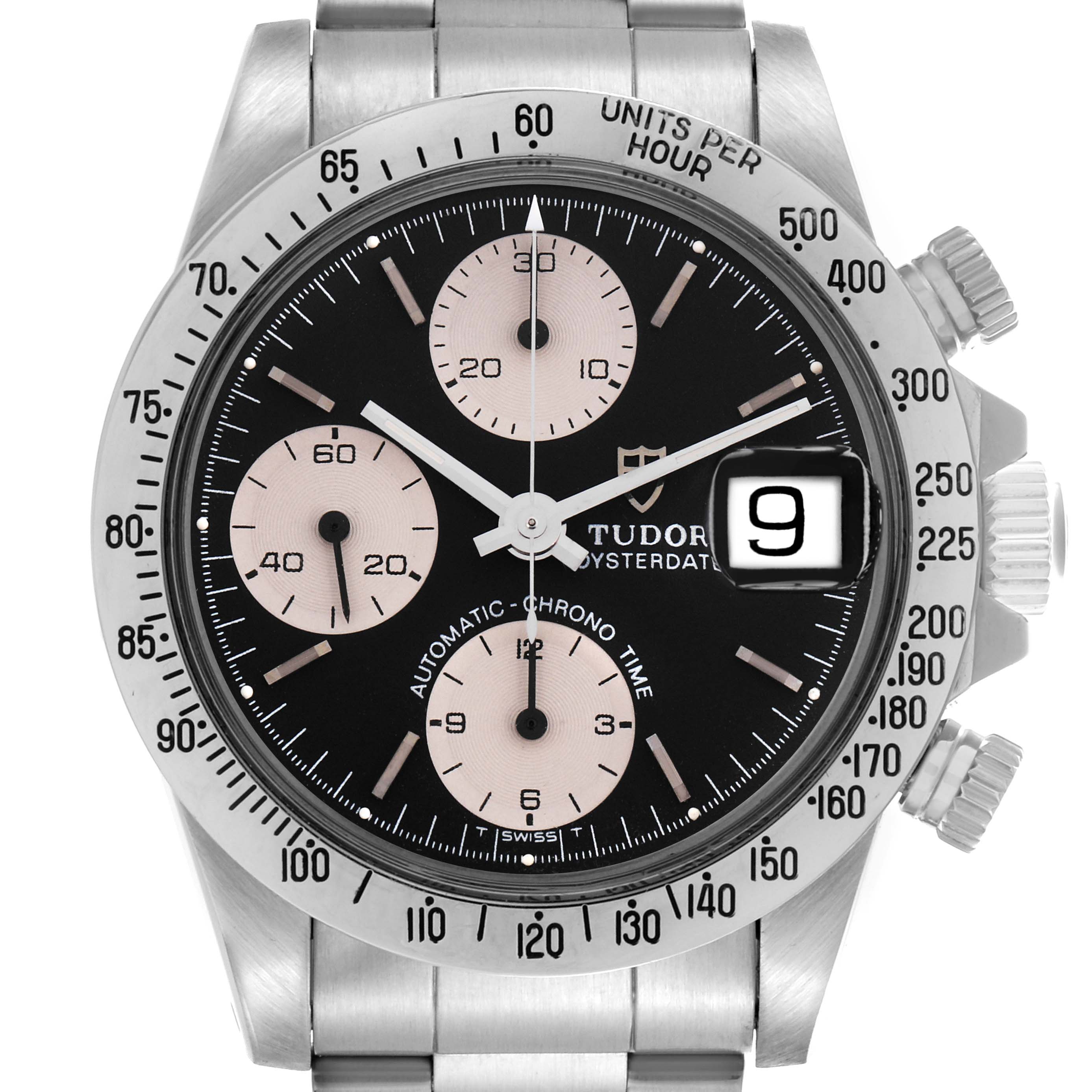 教皇 WOLF Six Piece Watch Winder - British Racing Black