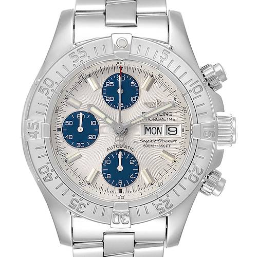 Photo of Breitling Aeromarine Superocean Chronograph Watch A13340 Box Papers