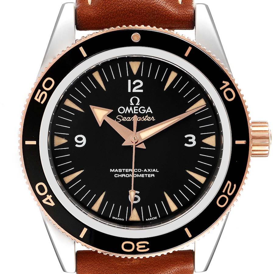 Omega Seamaster 300 Master Co-Axial Mens Watch 233.22.41.21.01.002 Box Card SwissWatchExpo