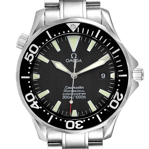 Photo of Omega Seamaster 41 300M Black Dial Steel Mens Watch 2254.50.00
