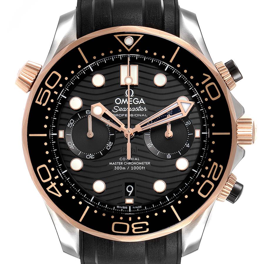 Omega Seamaster Diver Master Chronometer Watch 210.22.44.51.01.001 Box Card SwissWatchExpo