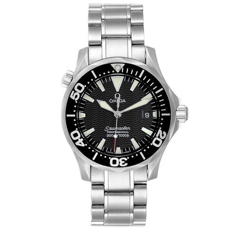 Omega Seamaster Midsize 36 Quartz Steel Mens Watch 2262.50.00 Card | SwissWatchExpo
