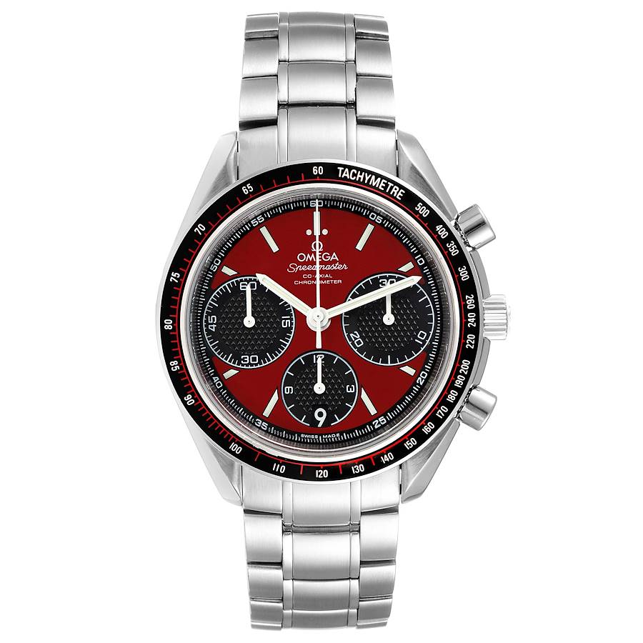 omega red dial watch