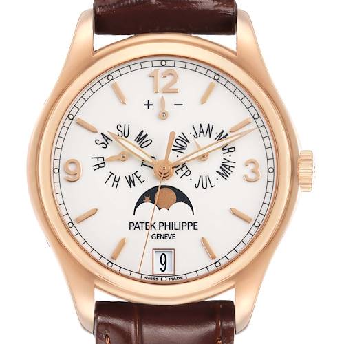 Photo of Patek Philippe Complications Annual Calendar Moon Phases Rose Gold 5146R 5146