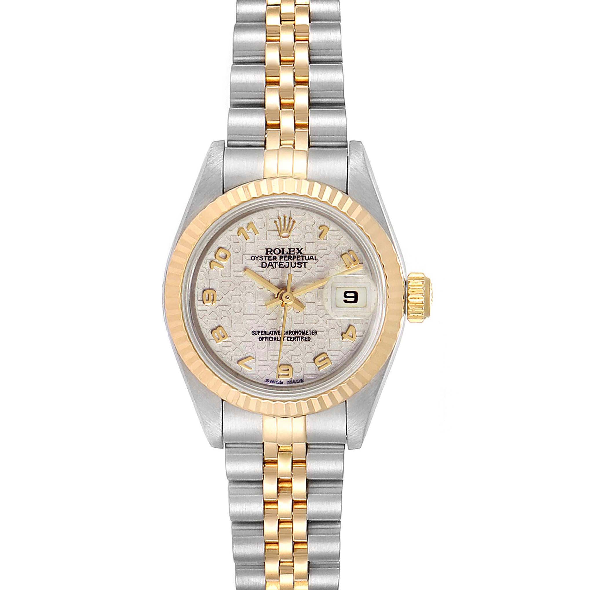 rolex anniversary dial datejust