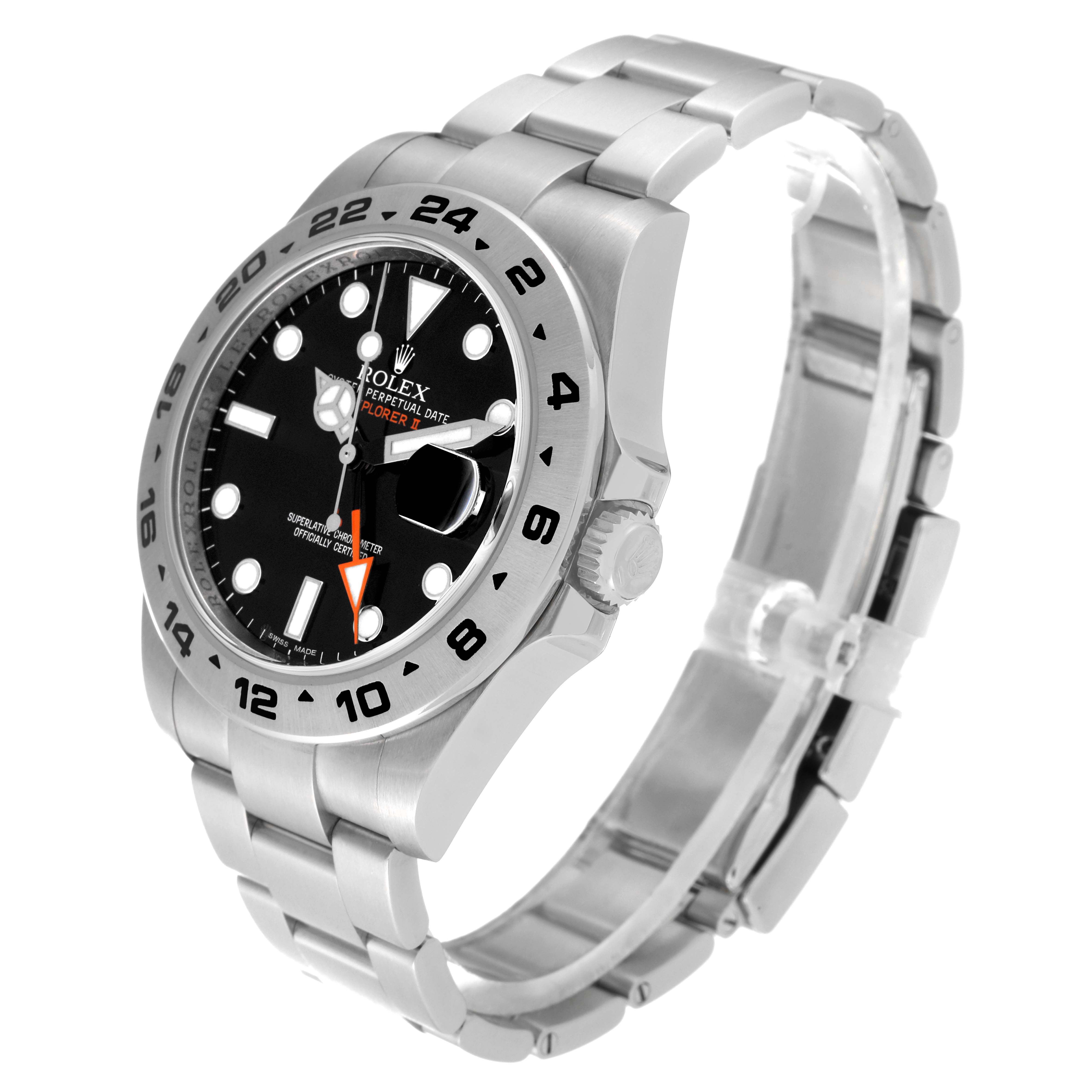 The image shows a Rolex Explorer 216570 Men
s Stainless Steel Black Dial 216570 Men
s Stainless Steel Black Dial watch at a 3/4 angle, highlighting the face, bezel, bracelet, and crown.