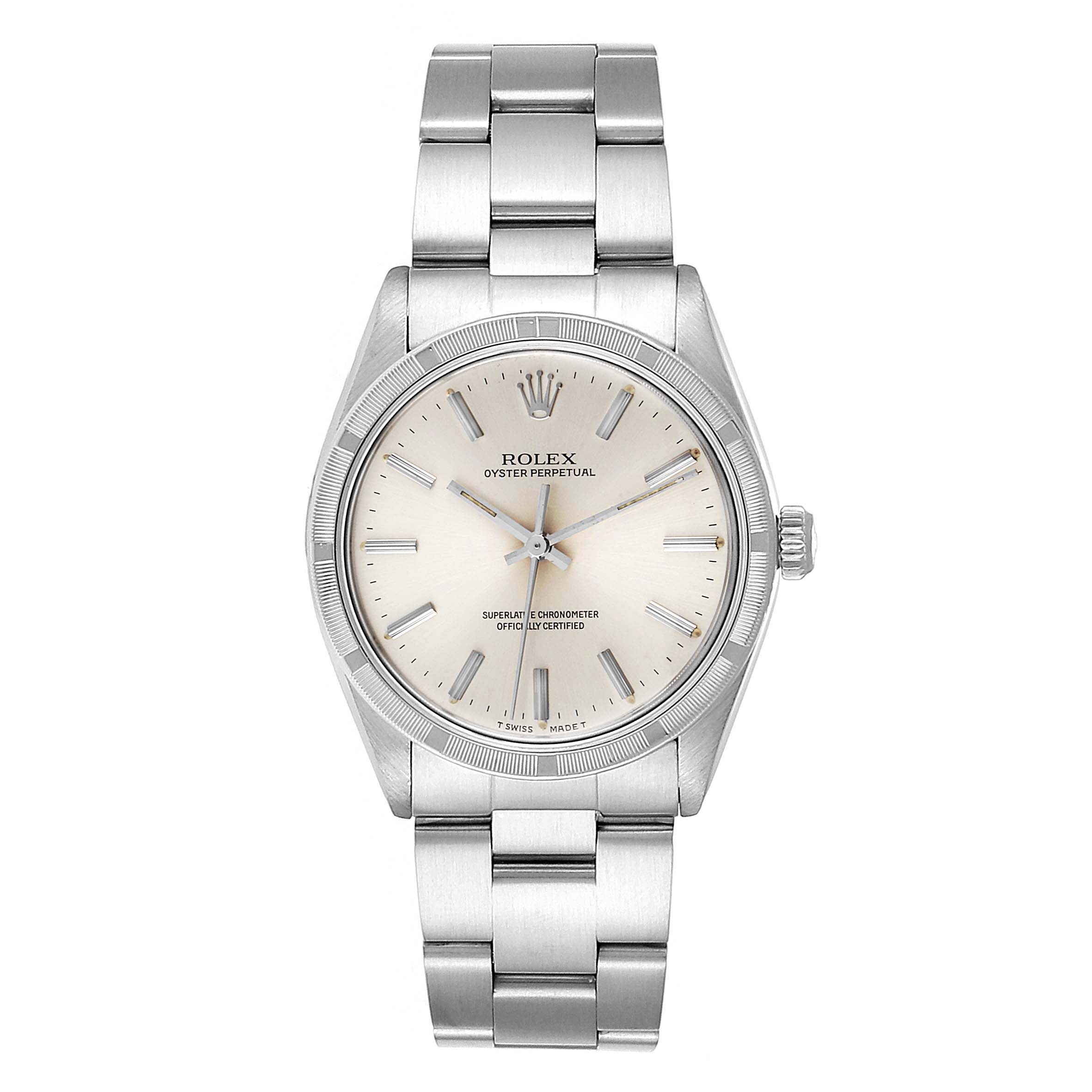 Rolex Oyster Perpetual Stainless Steel Vintage Mens Watch 1007 ...