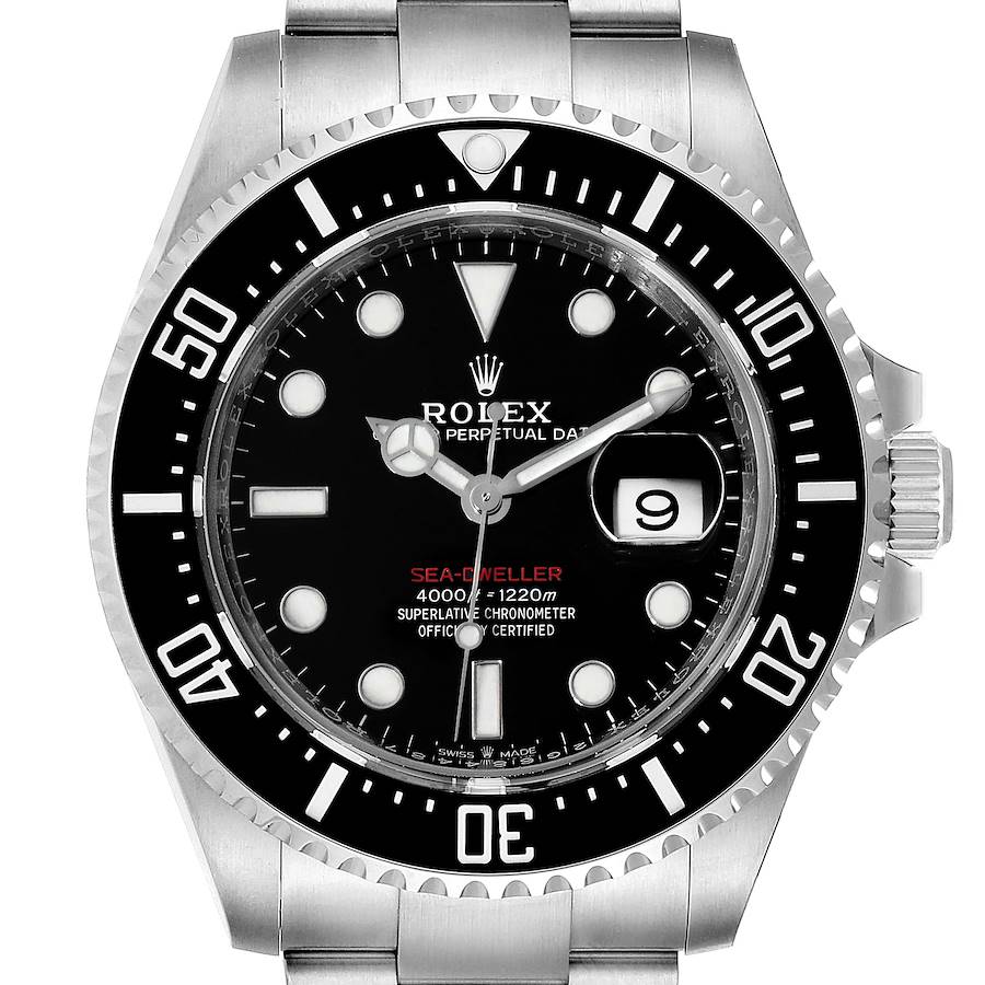 Rolex Seadweller 43mm 50th Anniversary Steel Mens Watch 126600 Box Card SwissWatchExpo