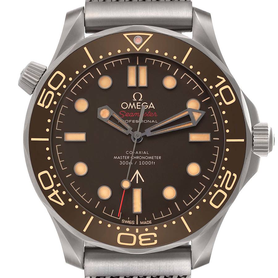 Omega Seamaster 007 Edition Titanium Mens Watch 210.90.42.20.01.001 Unworn SwissWatchExpo