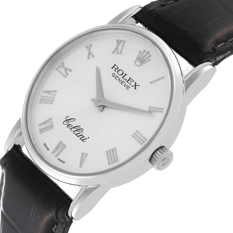 Rolex Cellini White Gold 5116/9 | Stock 61551 | SwissWatchExpo